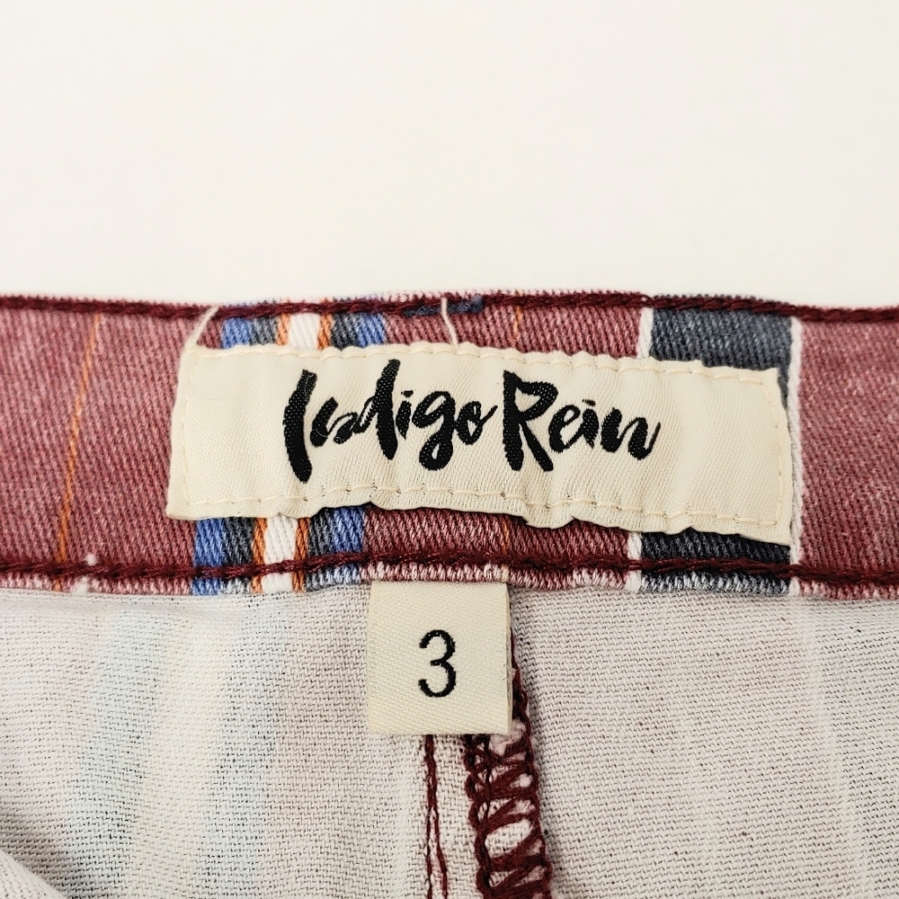 Indigo Rein striped denim skirt size 3 - Picture 4 of 7
